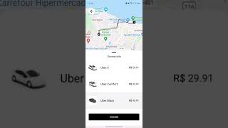 React Native - Uber Clone Por Código Vazado screenshot 1