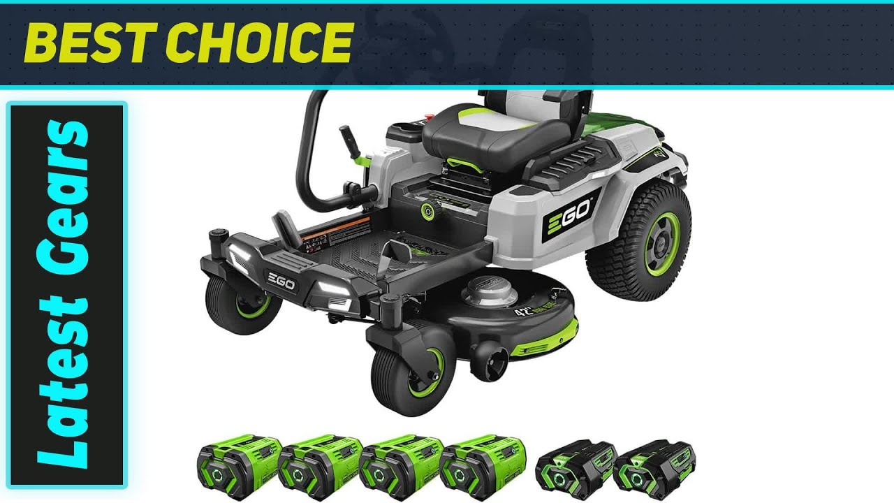 EGO POWER+ ZT4205S 56V 42-Inch Zero Turn Mower – The Best Battery-Powered Ride for Big Lawns