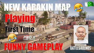 My 1st Game in NEW KARAKIN MAP | PUBG MOBILE