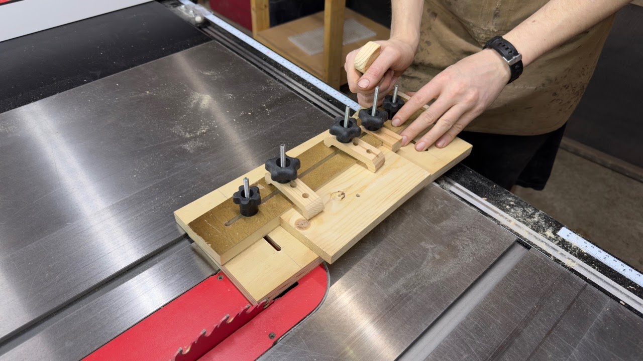 Small Parts Tapering Jig Build - Step By Step Tutorial - YouTube