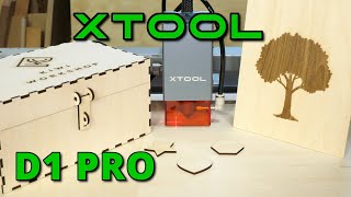 xTool D1 Pro Laser Machine Review and Tutorial For Woodworking Including Laser Cut Box Project