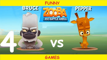 Zooba Free For All OPEN 2 GOLD CRATE BOX Battle Game Gameplay Walkthrough Part 4