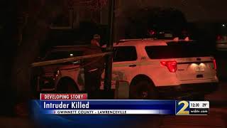 Man shoots, kills intruder accused of breaking in home