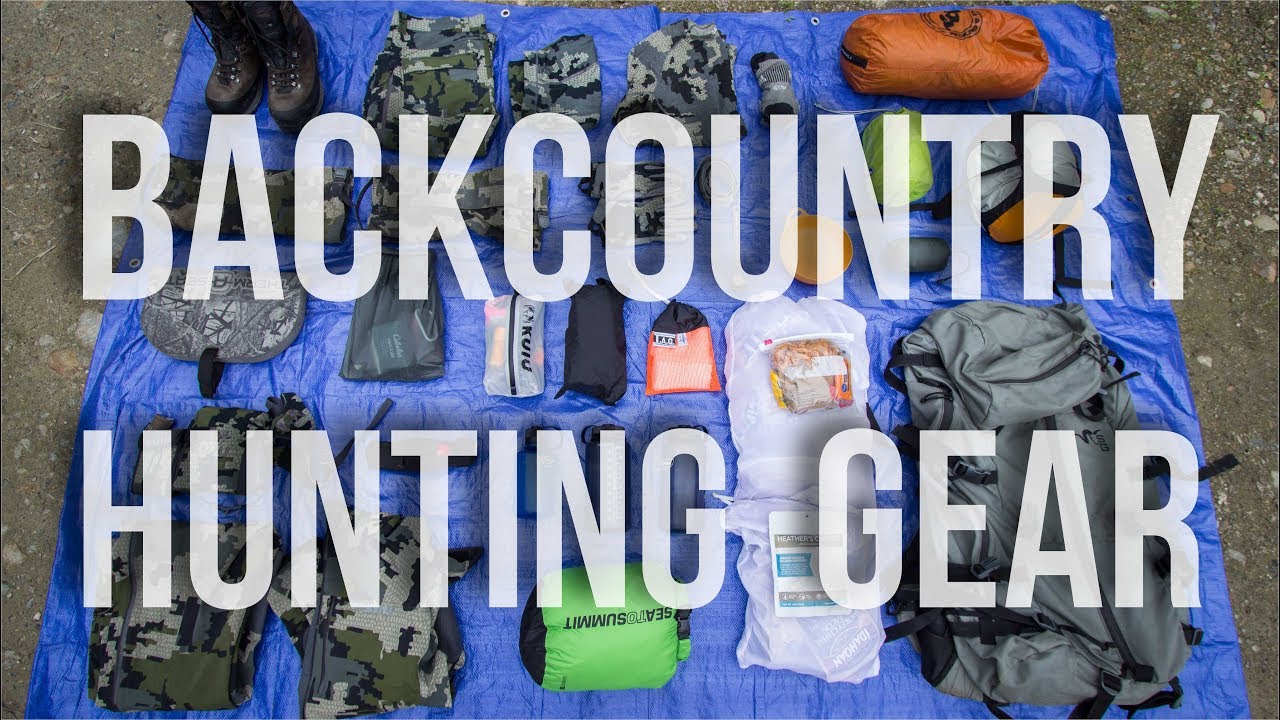 BEST BACKCOUNTRY HUNTING GEAR | Bag Dump - YouTube