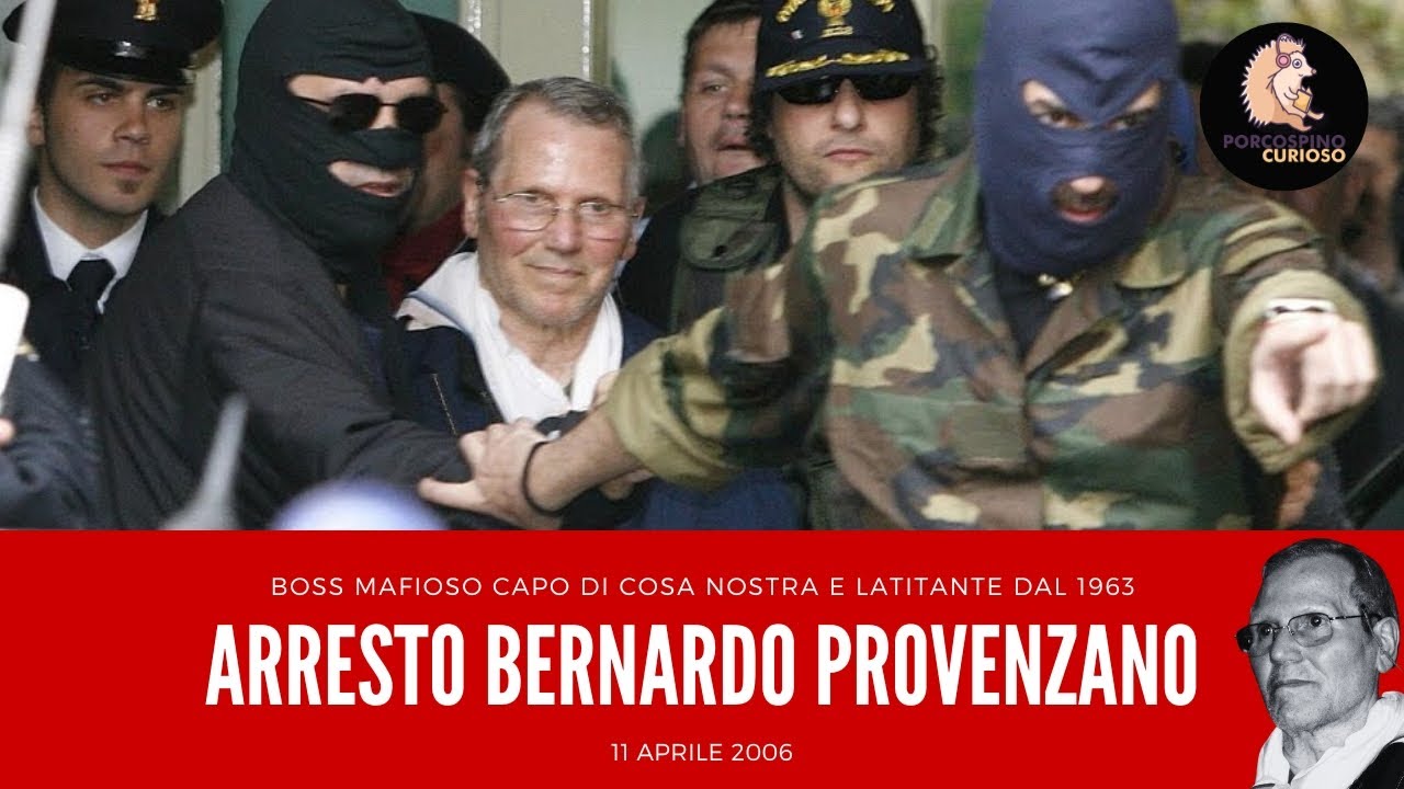 BOSS MAFIOSI Arresto Bernardo Provenzano capo di cosa nostra e