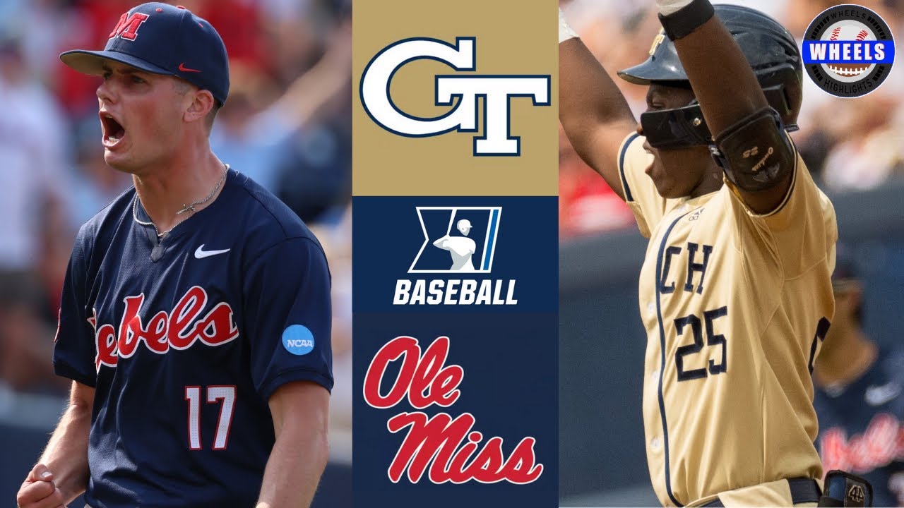 Georgia Tech vs #10 Ole Miss (AMAZING!) | Elimination Game | 2025 College Baseball Regionals