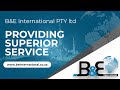 B&amp;E International: Drill &amp; Blast