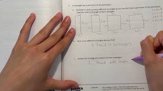 Celebrity Eureka Math Grade 3 Module 7 Lesson 24 | #mathwithaubrey #homework Profile