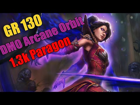 Diablo 3 Season 27 PTR - Arcane Orbit DMO Wizard GR 130 (1.3k para, Orek's Dream)