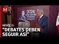 AMLO llama a evitar calumnias tras el debate presidencial