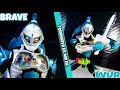 Review Mainan Kamen Rider Brave dari Seri Ex Aid Action Figure Bandai Deluxe LVUR 1/12
