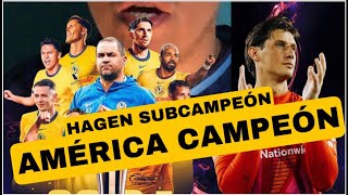 🏆 AMERICA ES CAMPEÓN AL VENCER A COLUMBUS CREW DE NICHOLAS HAGEN