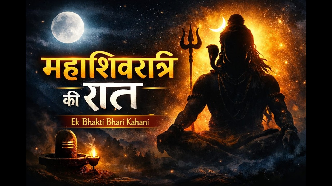 महाशिवरात्रि की वह रात जब महादेव ने नेत्र खोले 🔱 | Heart Touching Shiv Story @sanatanihindu203