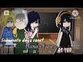 ð·ðž||Sakamoto Days react to Hana's future as Yor Forger||ðžð· !!SPEED2X!!ãSD x SXFã_gacha reaction_