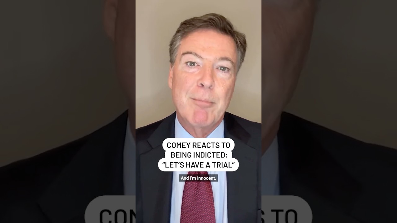 Джеймс Коми заявил, что готов защищать свою невиновность после того, как Министерство юстиции Тра...