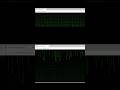 "The matrix rain" This effect looks INSANE!! #coding #shorts