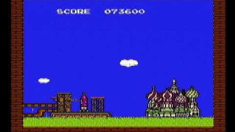 NES Tetris (PAL) Level 19 3 tetrises (3rd time)