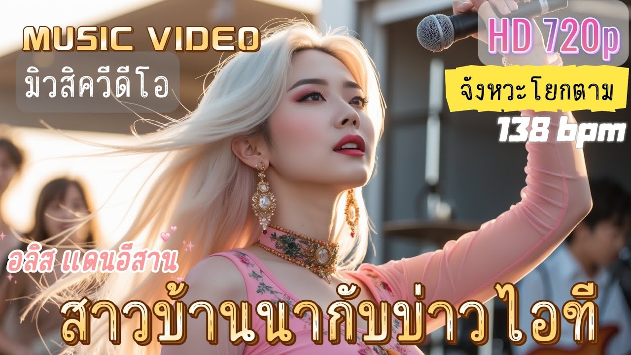 สาวบ้านนากับบ่าวไอที |MUSIC VIDEO|ฟังเพลิน ฟังเพลงเพราะๆ เพลงลูกทุ่ง อินดี้ อีสาน ฟังตอนทำงาน 
