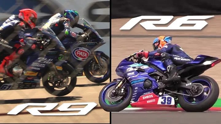 New Yamaha R9 VS Yamaha R6 Supersport Bikes Comparison (Raw Sounds & Screaming Engines)