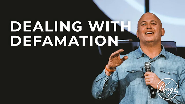 Dealing With Defamation | Pastor Daniel Bracken