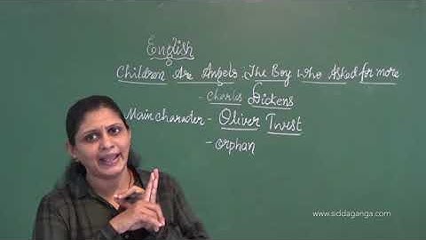 STATE 8 - ENGLISH - THE BOY WHO ASKED FOR MORE