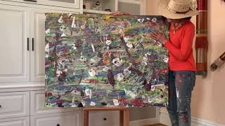 Winter Music Of 100 Intuitive Abstract Painting Videos Posting Daily