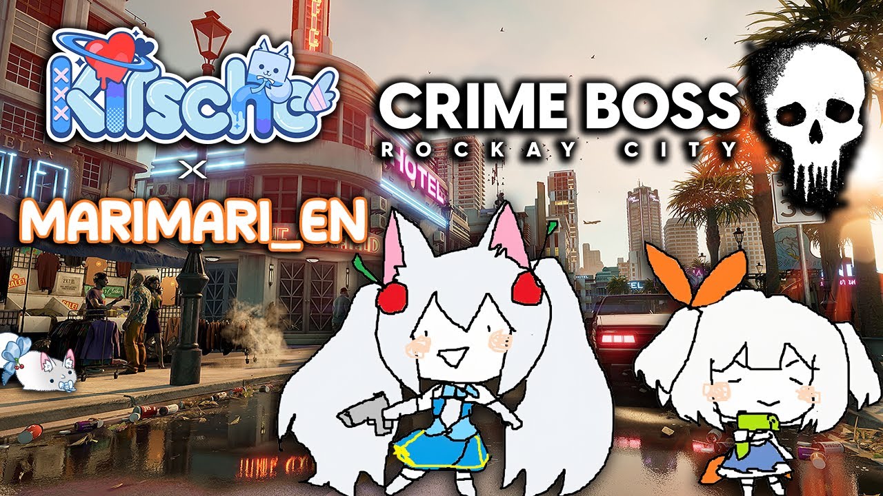 A Feemsh and a Foxu do a little crime w/ @MARIMARI_EN  (つ✧ω✧)つ