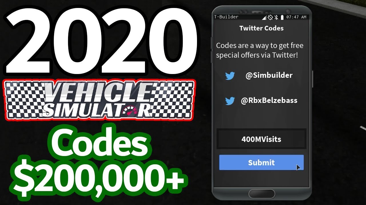 Codes For Vehicle Simulator 2020 Twitter Latest Car News