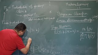 Machine Learning Lecture 11: Bayes Classifier/ Linear Discriminant Analysis (LDA)