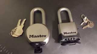 [52] Master "Magnum" Padlocks Picked and Bypassed