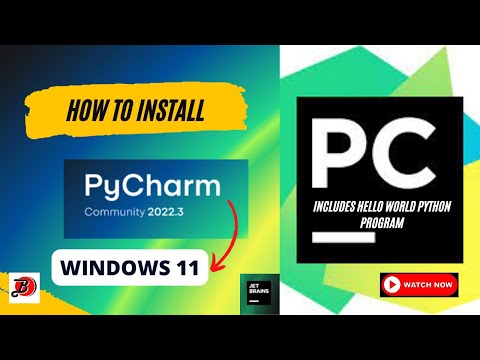 How to Install PyCharm in Windows 11 | Software Installation Series by Bitter Code | 2023