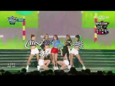(150827) NC.A - Vanilla Shake @ Mnet M!Countdown [1080p]