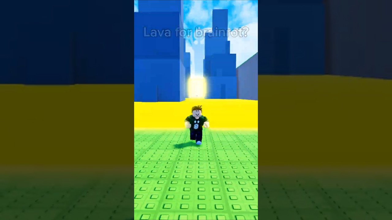 Running into Roblox games 😱 #roblox #escapetsunami