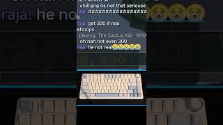I was FORCED to type 300 WPM 💀