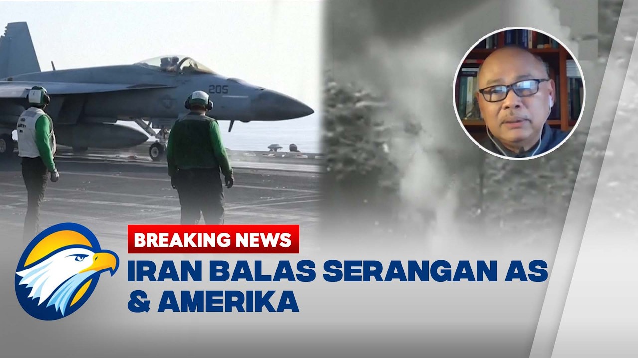 BREAKING NEWS -  Iran Balas Serangan AS & Israel, Usai Kematian Pemimpin Tertinggi di Tehran