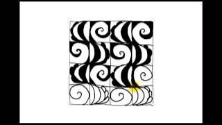 Zentangle Patterns | Tangle Patterns - Camelia