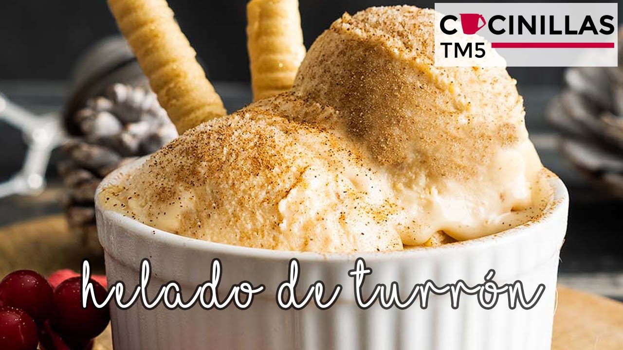 Helado de Turrón | Recetas Thermomix