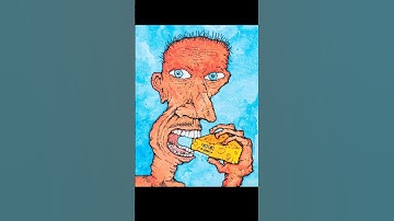 People keep asking me why I paint such ugly creations #art #drawing #painting #creative #artist #ink