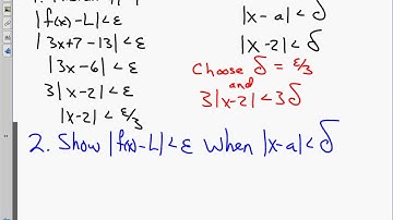 Calculus Unit 2.4 Notes Precise Definition of a Limit Proofs 2017