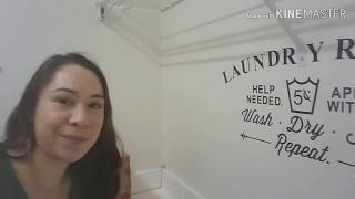 Laundry room wall sticker/Wish App Wall sticker