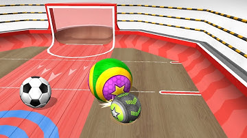 Going Balls - Football Level Gameplay Android, iOS #164