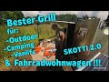 Bester grill fr vanlife fahrradwohnwagen  wohnmobilskotti outdoorstrand