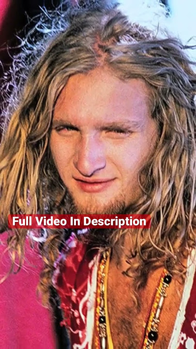 How Heroin Changed LAYNE STALEY’s Personality (Alice in Chains) #rock #music #rockstar #grunge #90s