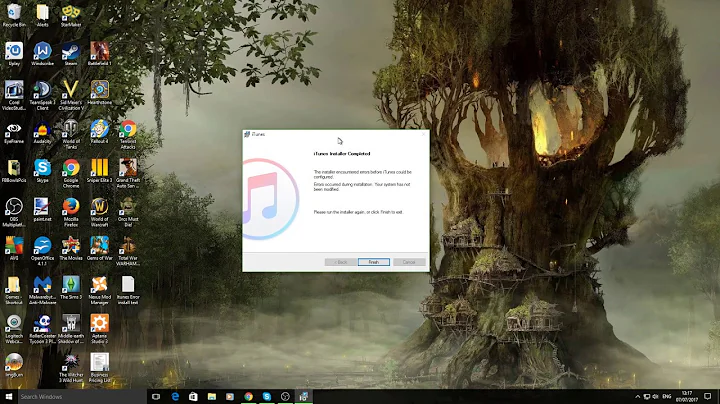 Tech Solutions | How To Fix iTunes Install Error (Your system has not been modified.)