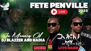 Download lagu DJMJ FETE PENVILLE LIVE 2025 - LIVE BAND ( IN MEMORY OF DJ BLAZZER AND NADIA)