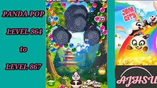 PANDA POP LEVEL 864 to LEVEL 867