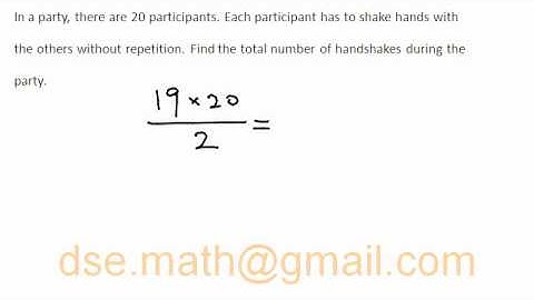 HKDSE Maths Core - Permutation & Combination 12