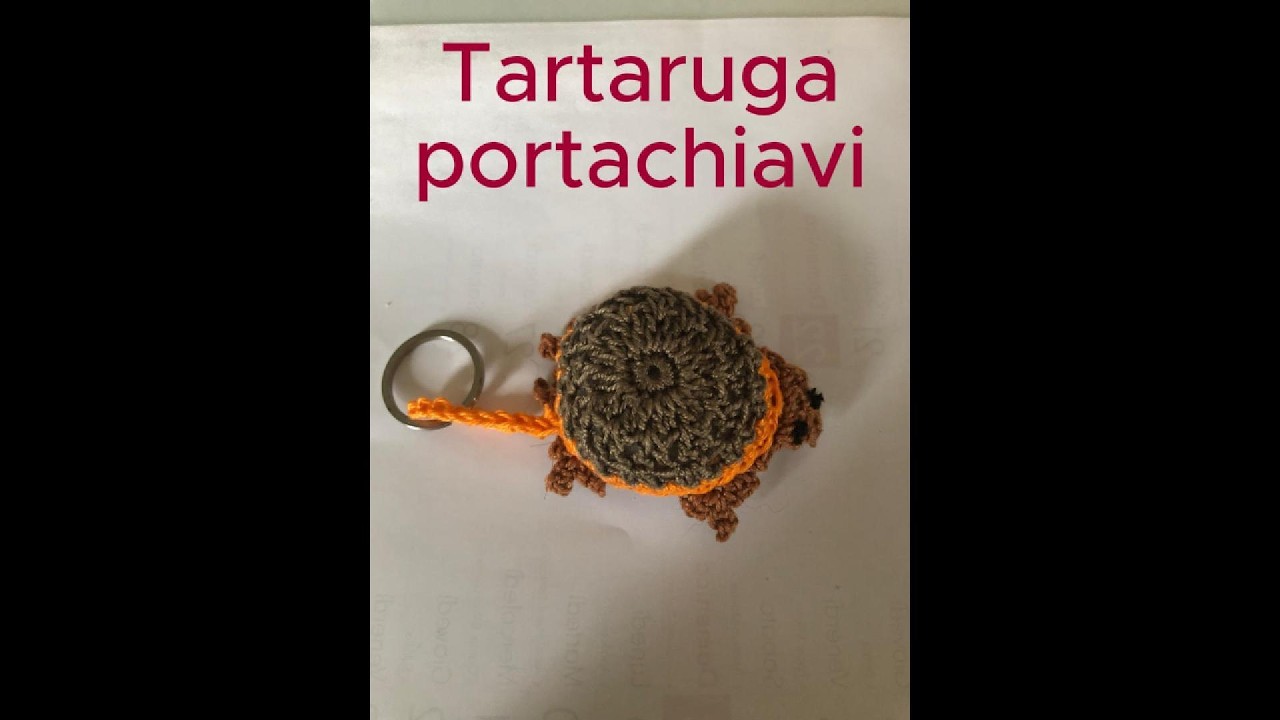 Mini Tartaruga Portafortuna all’Uncinetto - idea regalo veloce