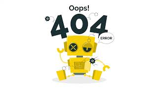 404 Error Page Animation | Motion Graphic
