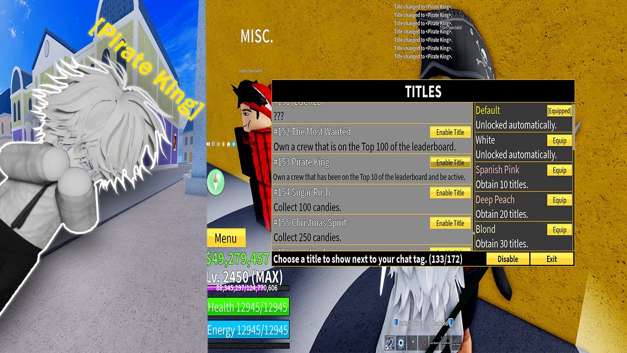 THIS GUY HAS PIRATE KING TITLE WTF HOW